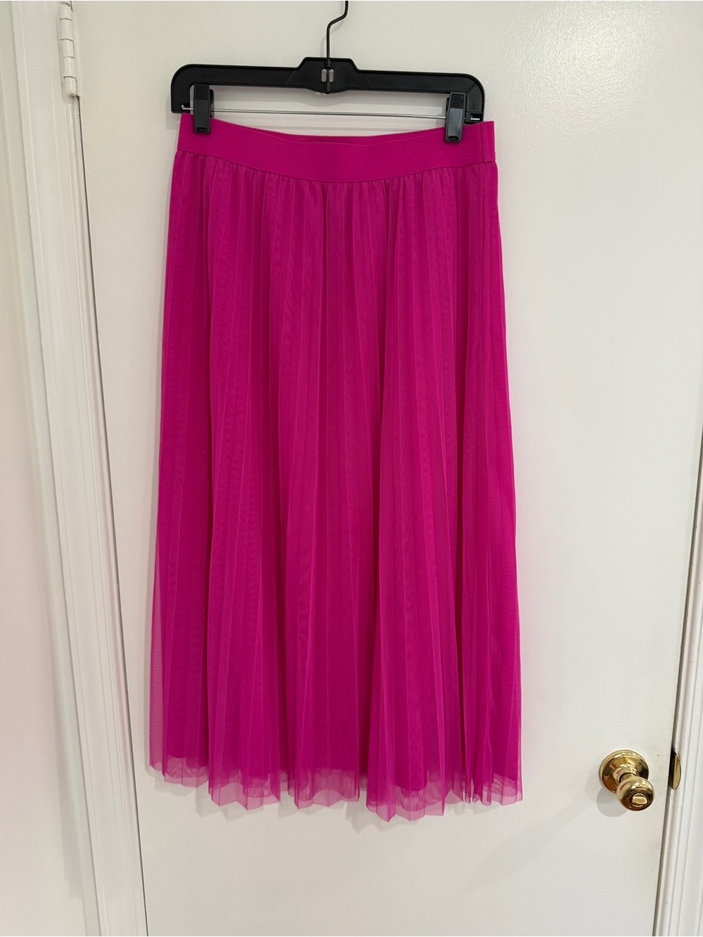 Boden Mesh Midi Skirt Barbiecore Coquette Feminine Romantic  Whimsical Size 8